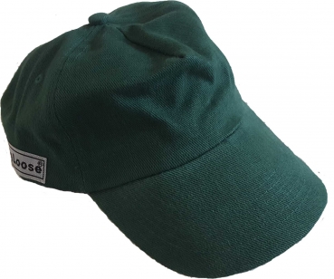 Mützen / Caps - HANG LOOSE Messingschnalle, -waldgrün-,